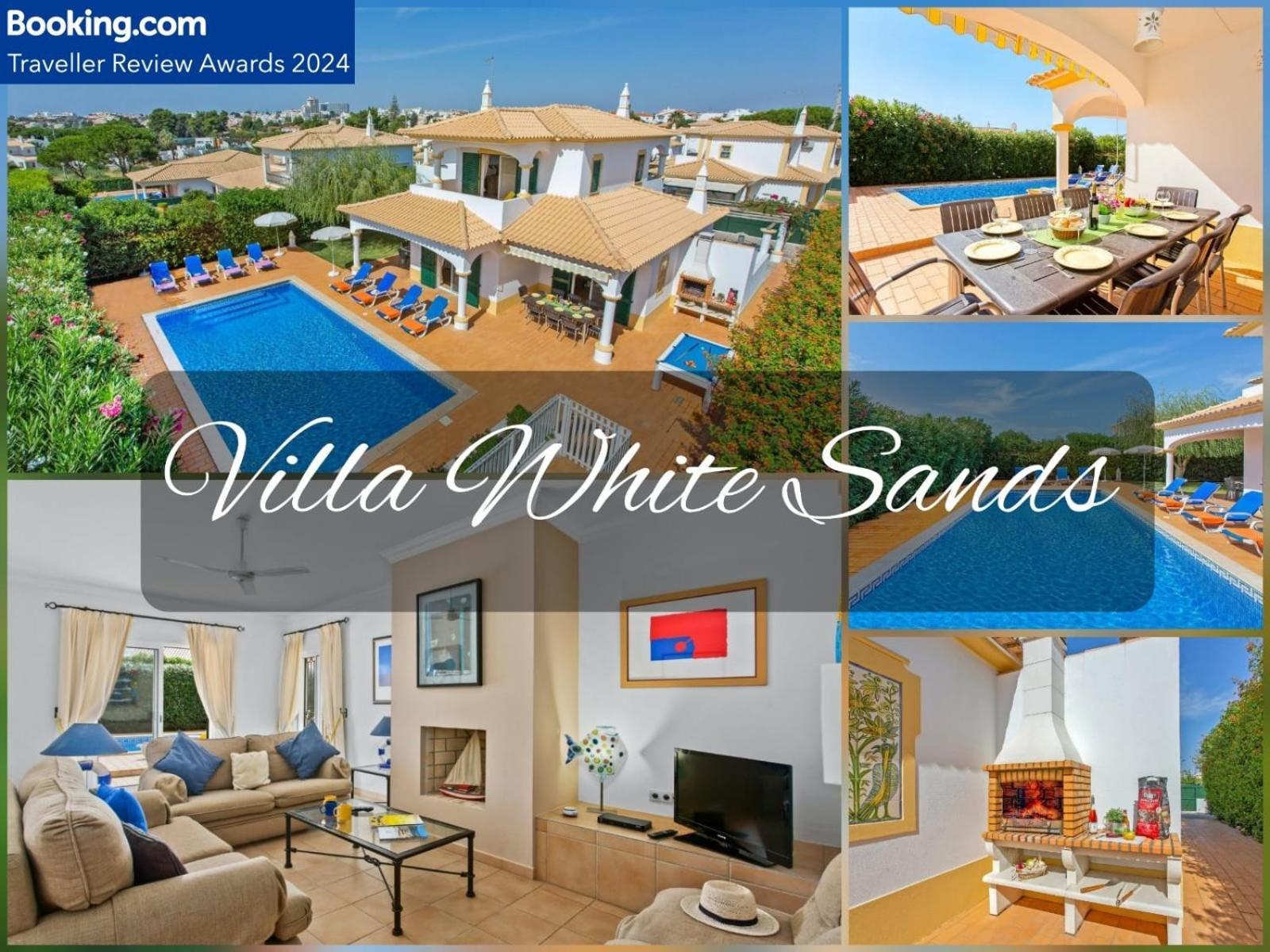 Villa White Sands - Private Oasis, Heated Pool, Beaches & Strip Nearby 阿尔布费拉 外观 照片